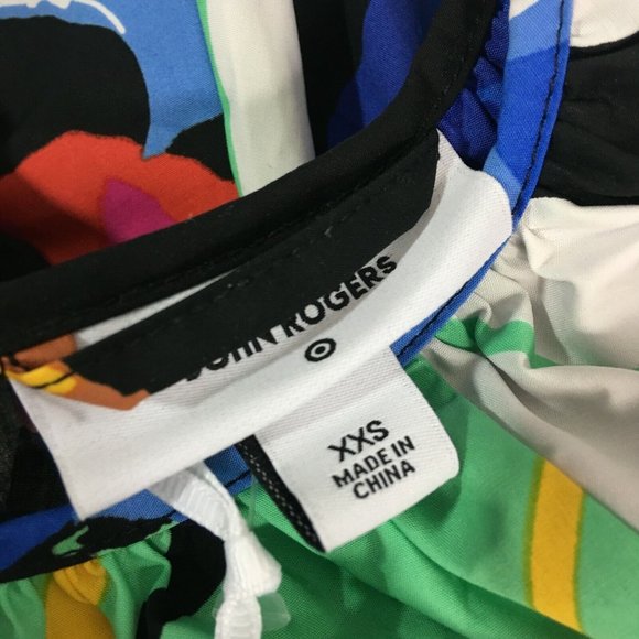 Christopher John Rogers For Target Floral Puff Sleeve High-Low Dress XXS Multi - Picture 12 of 12